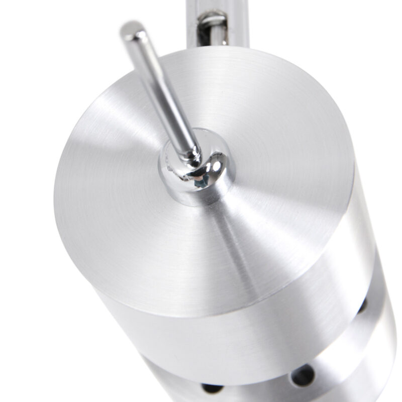 Moderne stalen metalen plafonnière Steinhauer Natasja led - Afbeelding 5