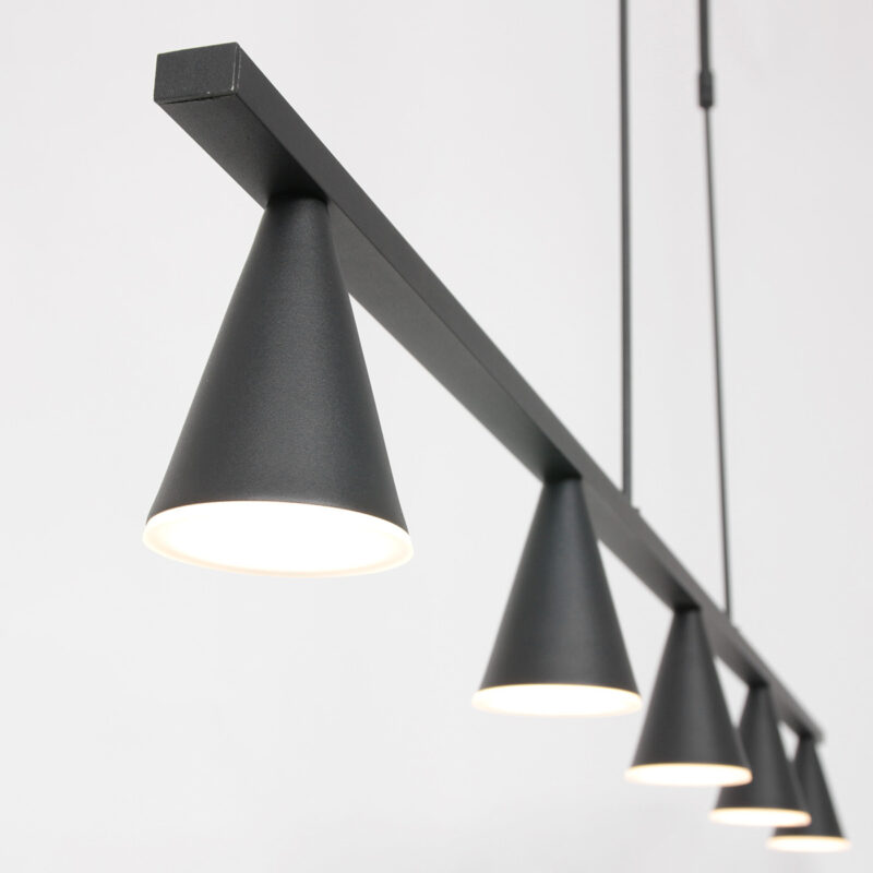 steinhauer-hanglamp-vortex-zwart-metaal-designlamp-led-3066zw--13