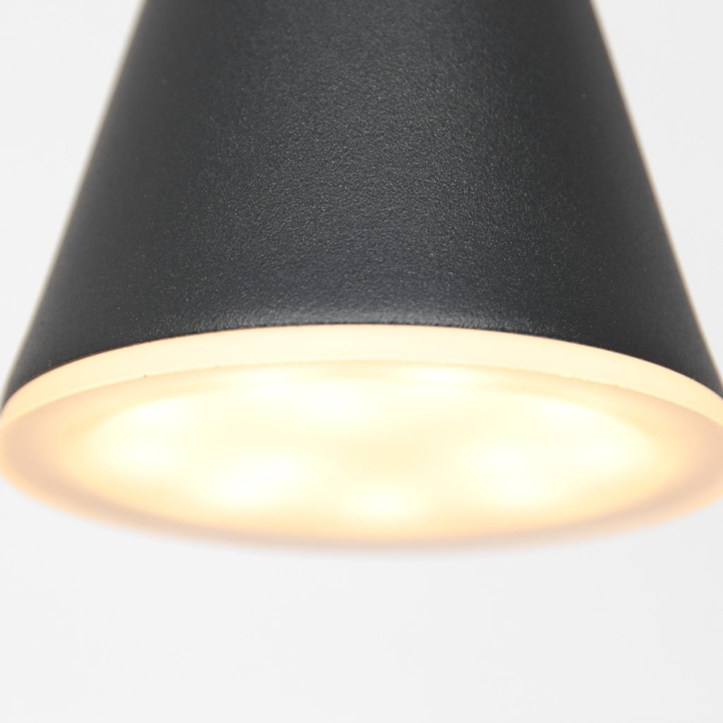 Moderne hanglamp zwart metaal Steinhauer Vortex - Afbeelding 15