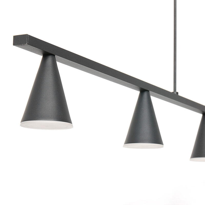 steinhauer-hanglamp-vortex-zwart-metaal-designlamp-led-3066zw-1