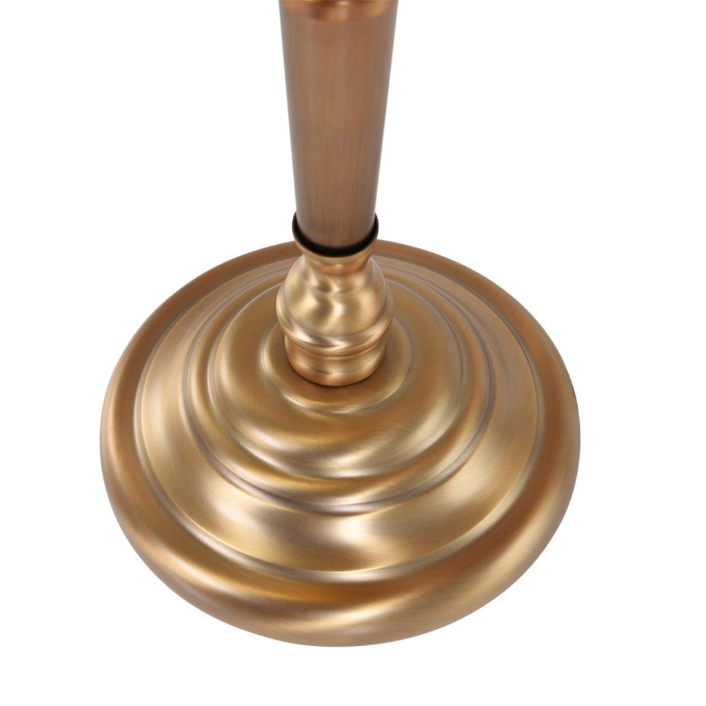 Bronzen klassieke tafellamp kantelbare glaskap Steinhauer Ancilla - Afbeelding 11