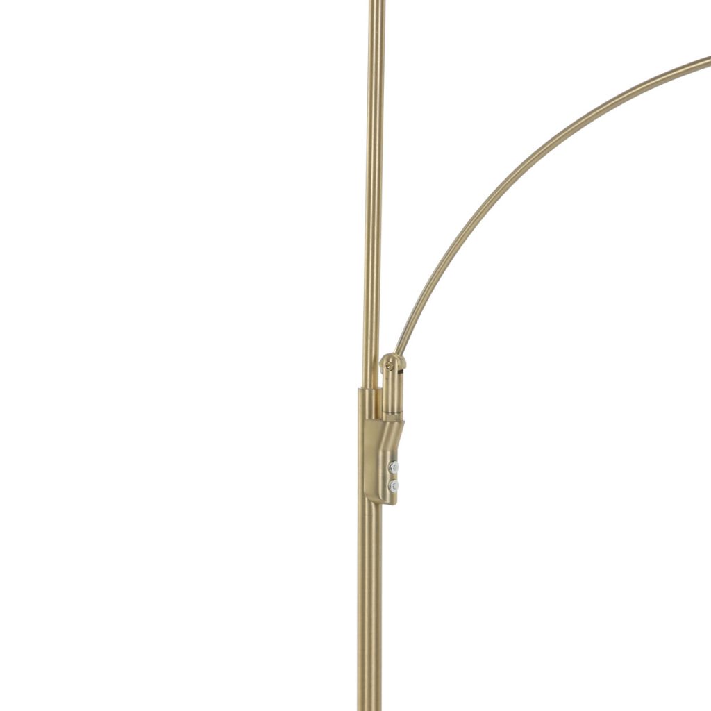 Vloerlamp met leesarm messing kleur goud Steinhauer Zenith led - Afbeelding 11