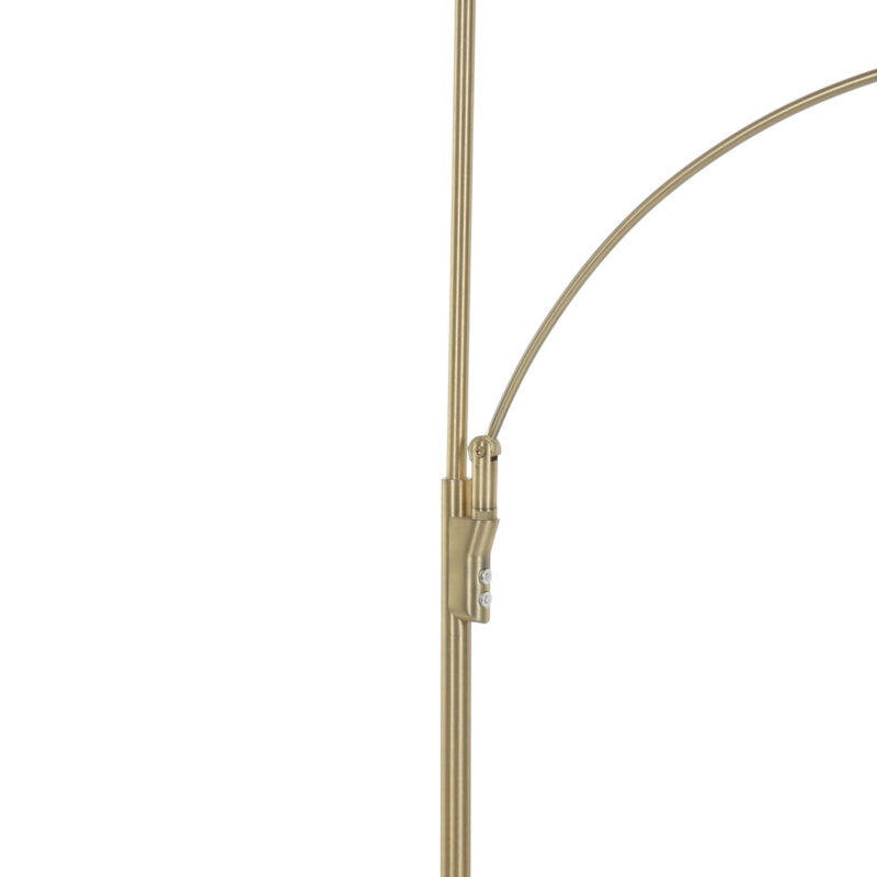 Vloerlamp met leesarm messing kleur goud Steinhauer Zenith led - Afbeelding 11