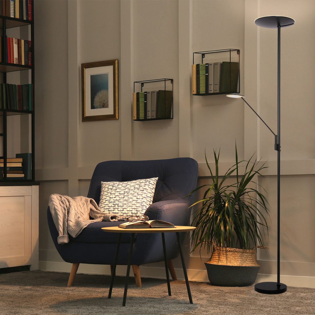 Vloerlamp met leeslampje Steinhauer Daphne - Afbeelding 4