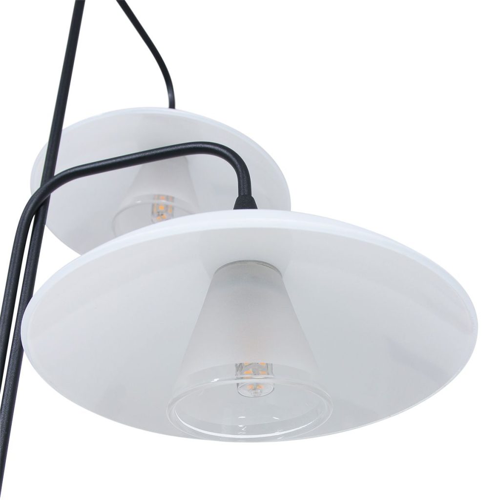Vloerlamp met schoteltjes zwart Steinhauer Tallerken - Afbeelding 11