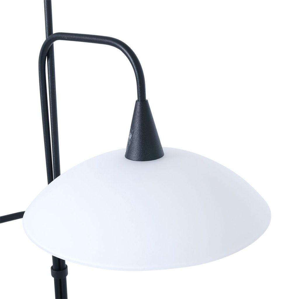 Vloerlamp met schoteltjes zwart Steinhauer Tallerken - Afbeelding 12
