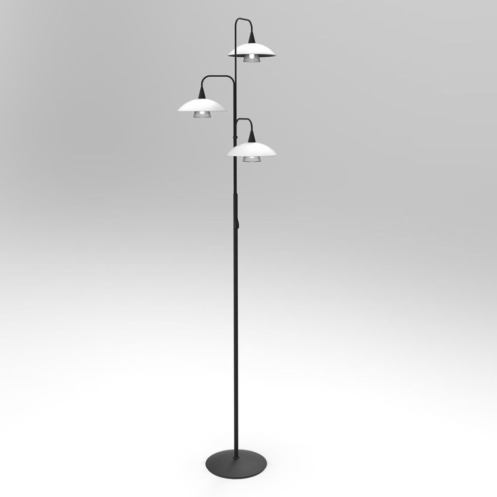 Vloerlamp met schoteltjes zwart Steinhauer Tallerken - Afbeelding 16
