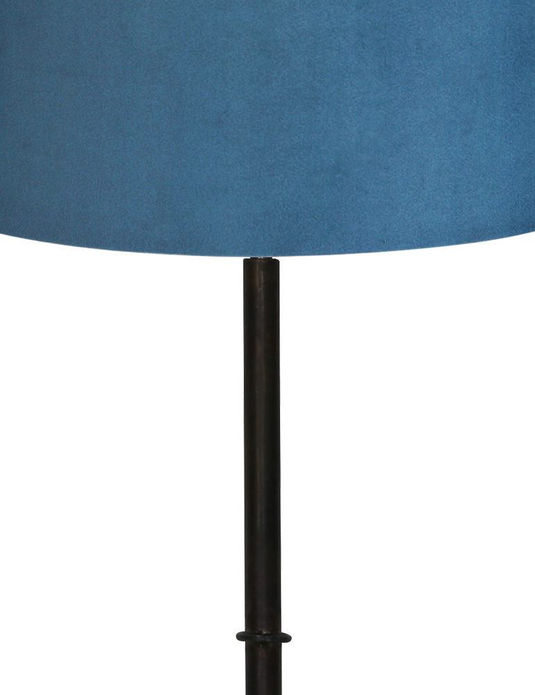 vloerlamp-met-velvet-blauwe-kap-light-living-phuket-zwart-7041zw-2