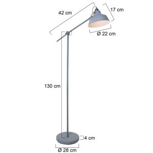 mexlite-vloerlamp-nove-grijs-metaal-ø28cm-e27-1322gr-1