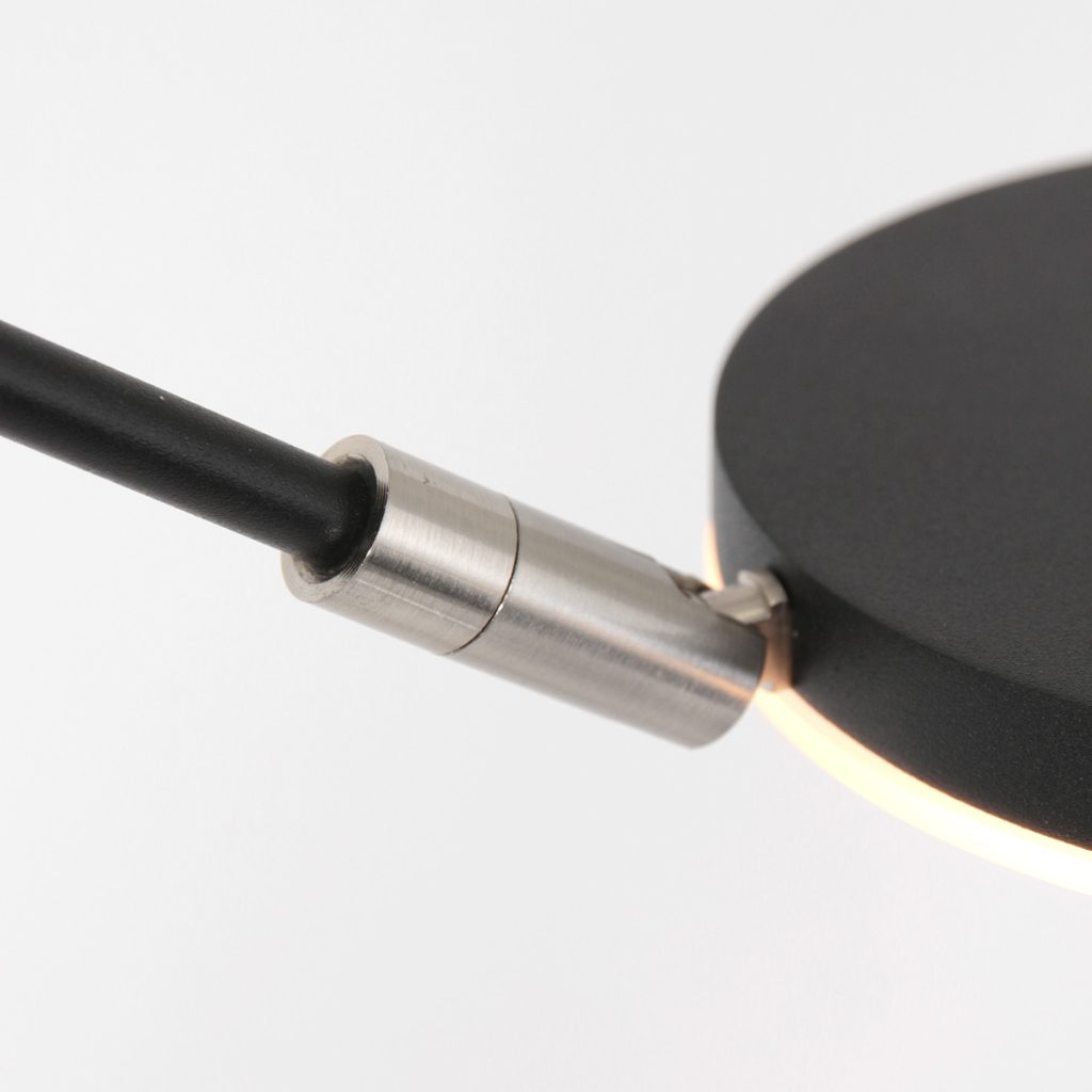 Zwarte vloerlamp met verstelbare leeslamp Steinhauer Soleil - Afbeelding 18
