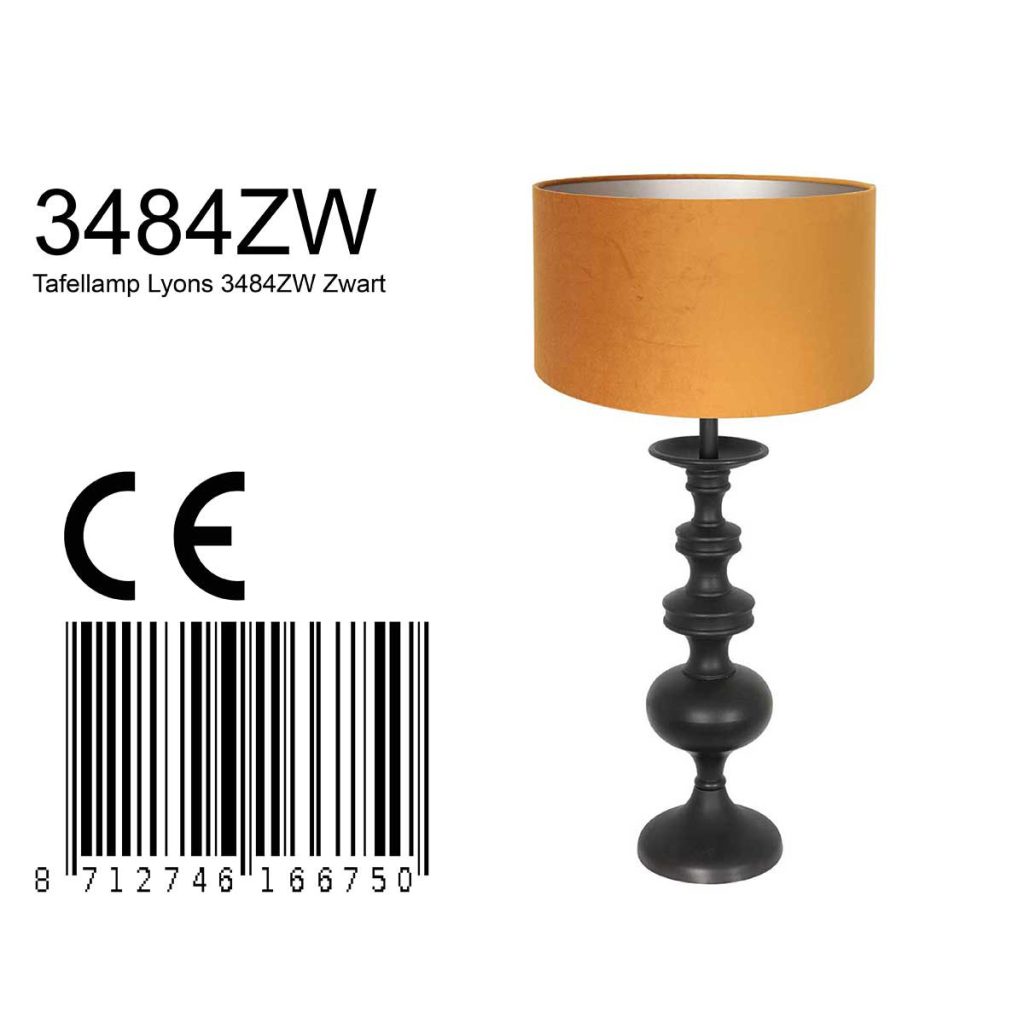 annelighting-tafellamp-lyons-zwart-houtveloursstof-ø40cm-e27-3484zw-1