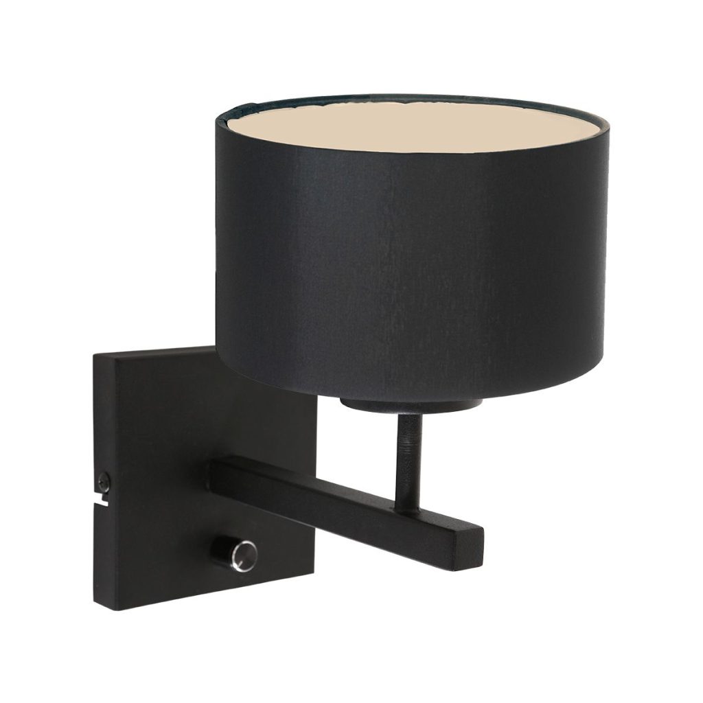 Wand schemerlamp met kap Steinhauer Stang - Afbeelding 2