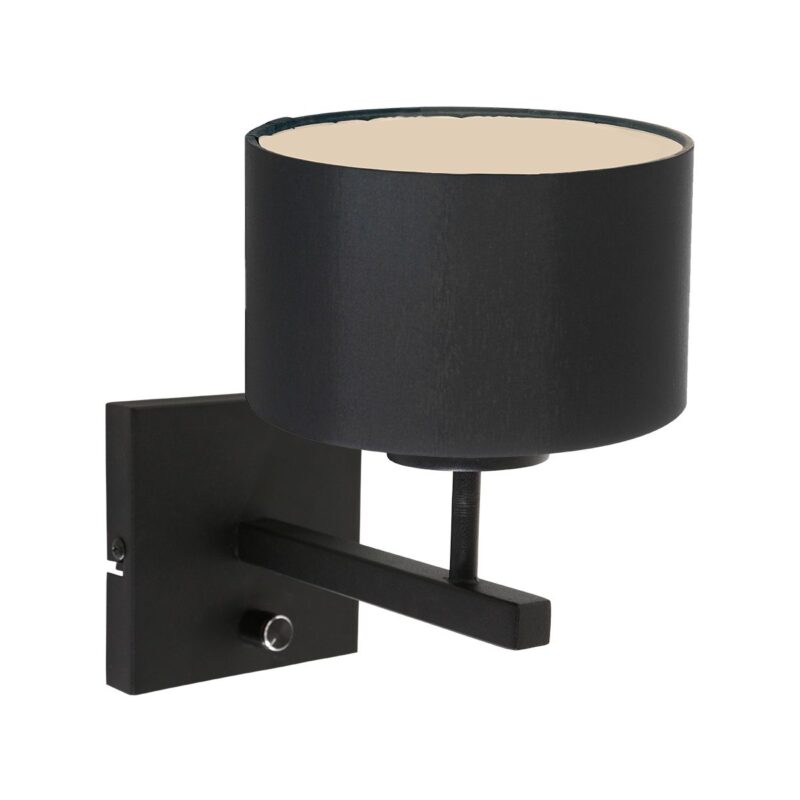 Wand schemerlamp met kap Steinhauer Stang - Afbeelding 2