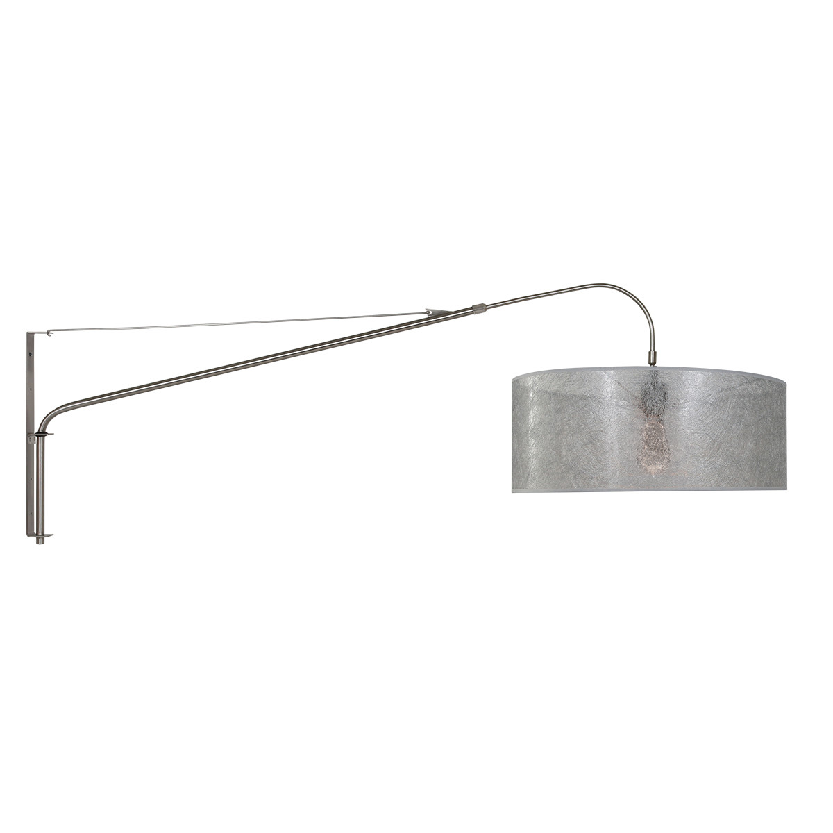wandlamp-met-lange-arm-zilveren-kap-steinhauer-elegant-classy-9327st