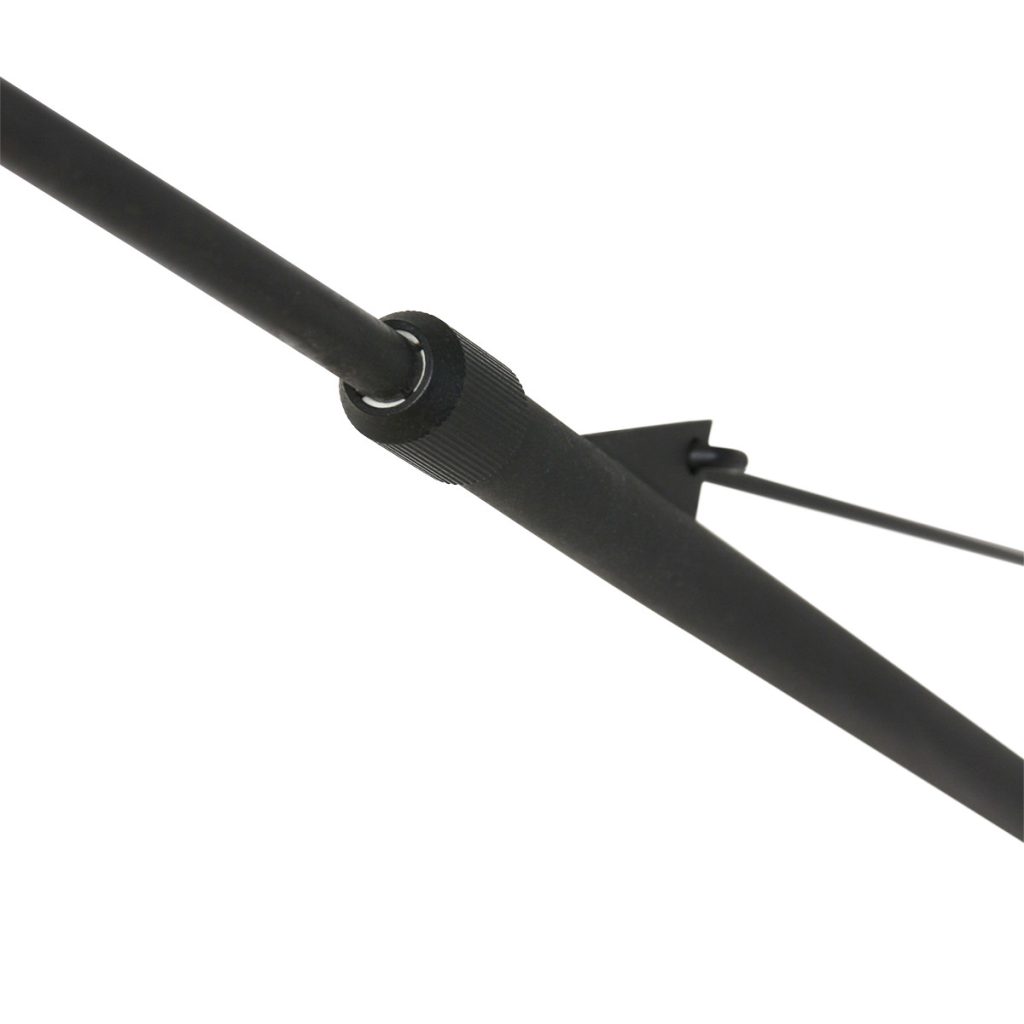 Wandlamp met lange arm zwarte kap Steinhauer Elegant classy - Afbeelding 11