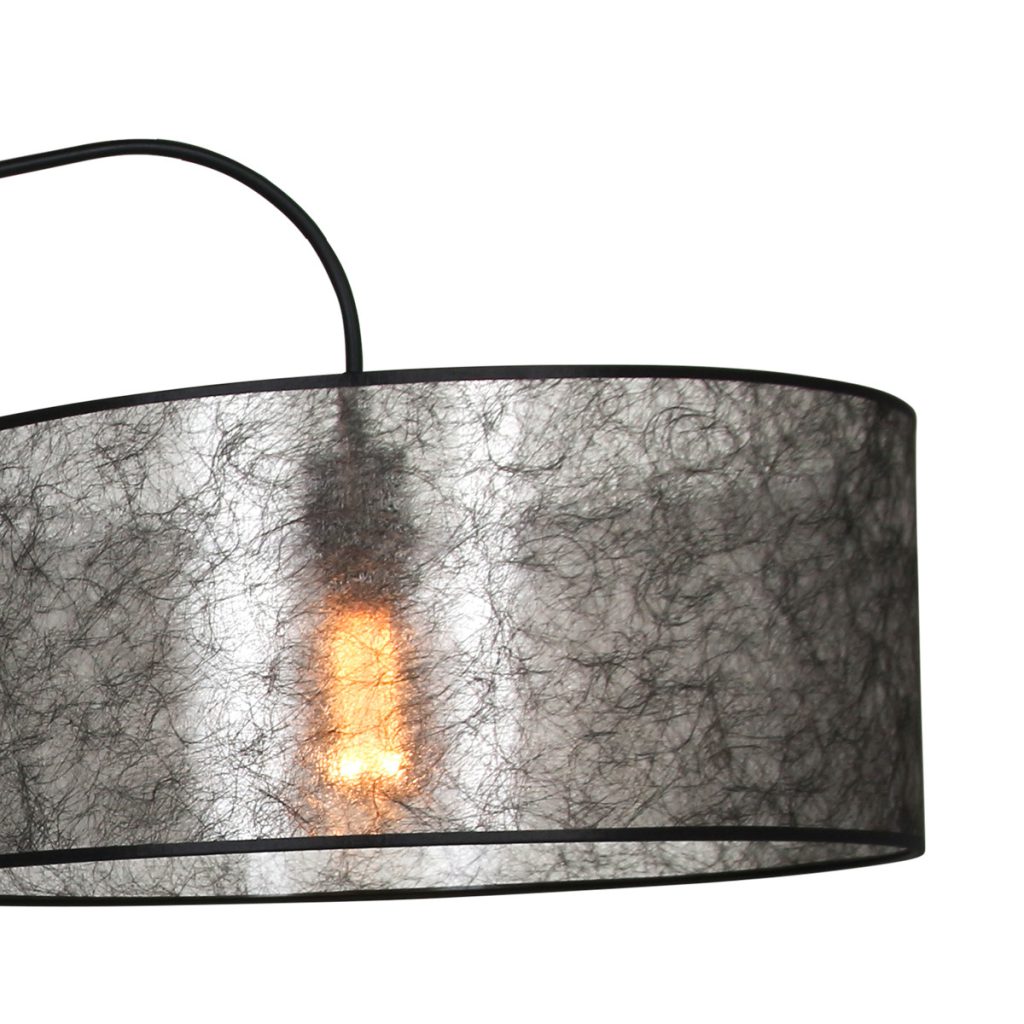 Wandlamp met lange arm zwarte kap Steinhauer Elegant classy - Afbeelding 3