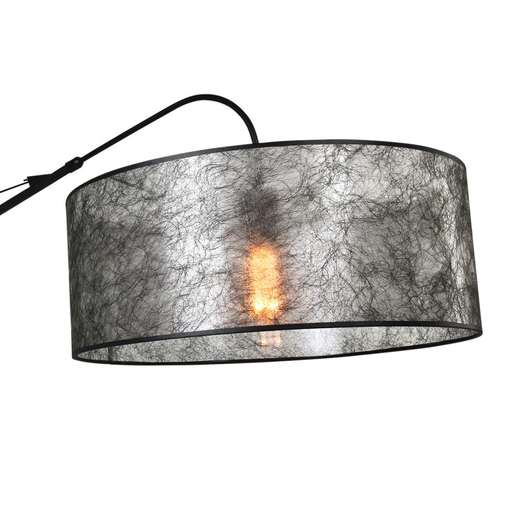 Wandlamp met lange arm zwarte kap Steinhauer Elegant classy - Afbeelding 10