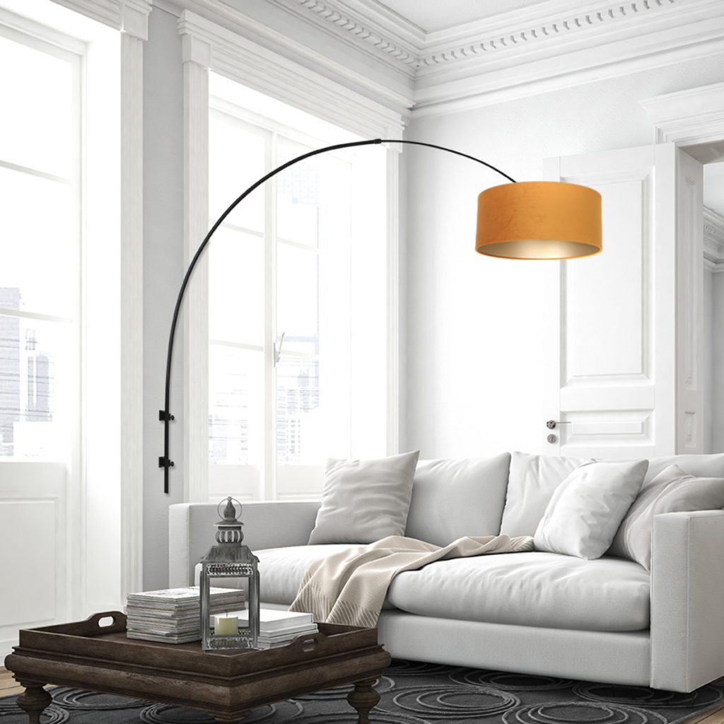 Wandlamp met okergele kap Steinhauer Sparkled light - Afbeelding 3