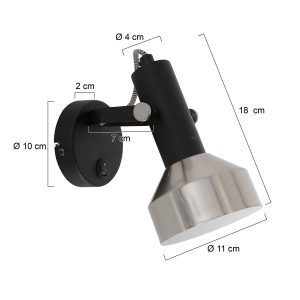 mexlite-spot-acier-zwart-metaal-opbouwspot-e27-3337zw-1