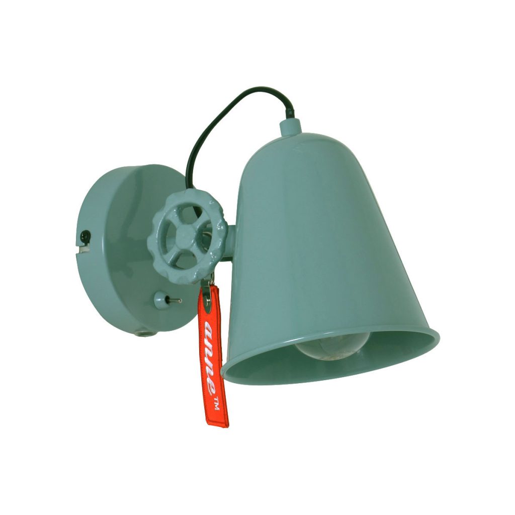 annelighting-wandlamp-dolphin-groen-metaal-opbouwspot-e27-1323g-1