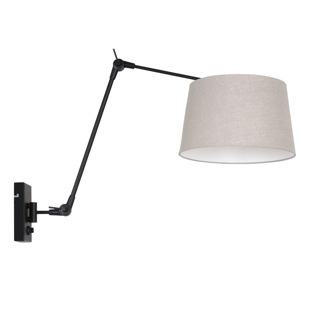 Wandlamp met tapse kap Steinhauer Prestige chic - Afbeelding 2