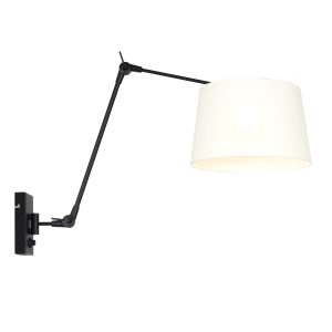 wandlamp-met-uitklaparm-steinhauer-prestige-chic-8186zw-1