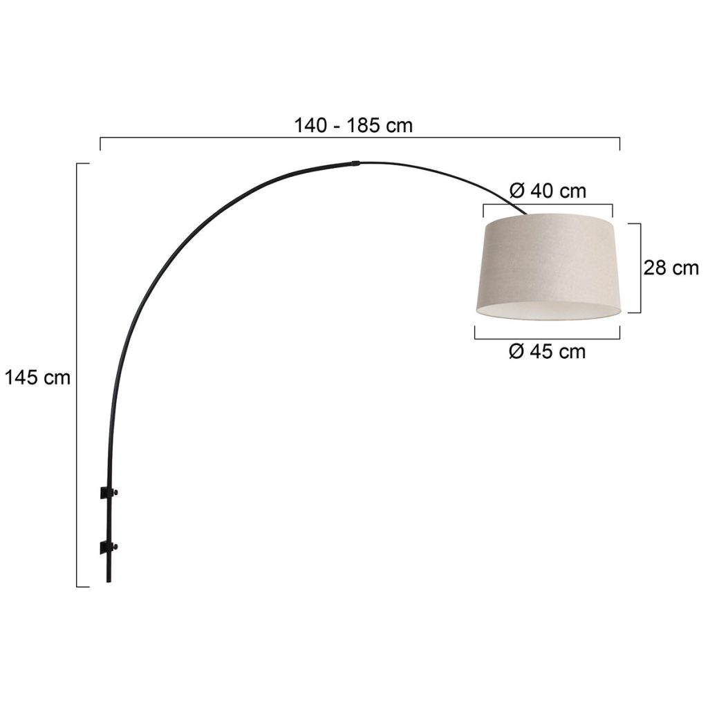 Wandlamp met uitschuifbare arm Steinhauer Sparkled light - Afbeelding 6