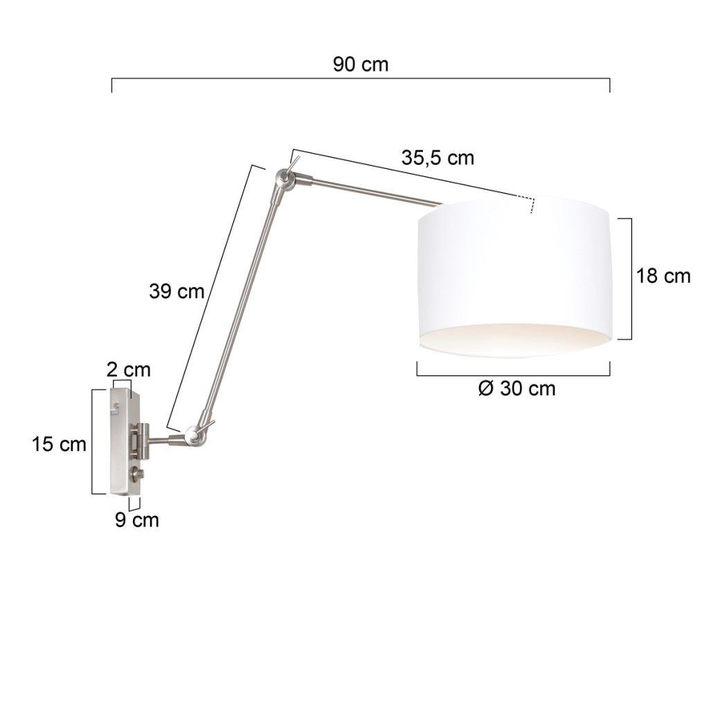 wandlamp-met-zwenkbare-arm-steinhauer-prestige-chic-8106st-5