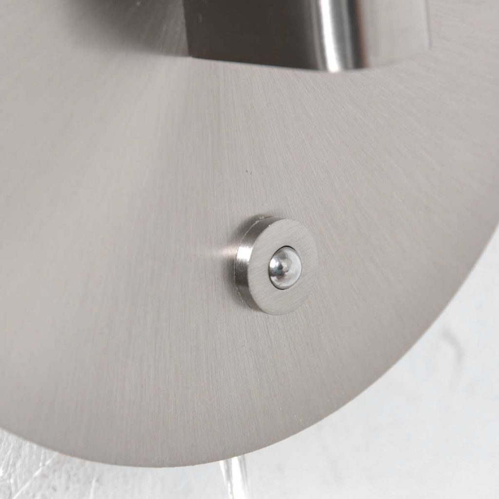 Verstelbare ronde staalkleurige wandlamp Steinhauer Soleil - Afbeelding 17