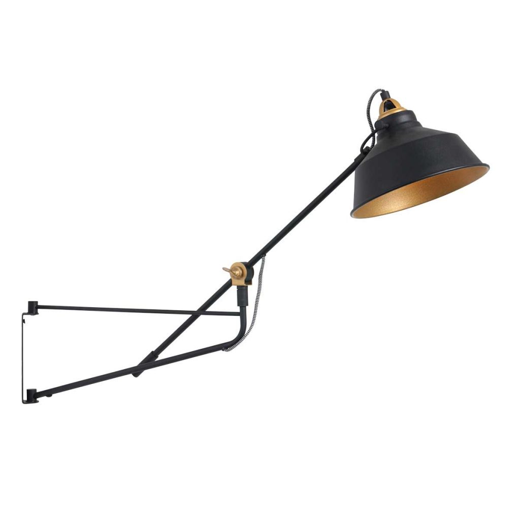 mexlite-wandlamp-nove-zwart-metaal-leeslamp-e27-3092zw-1