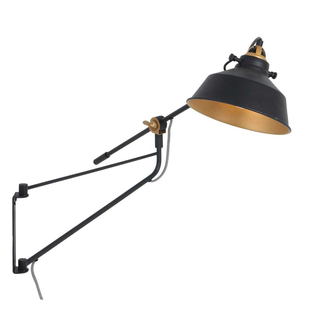 mexlite-wandlamp-nove-zwart-metaal-leeslamp-e27-3092zw-1
