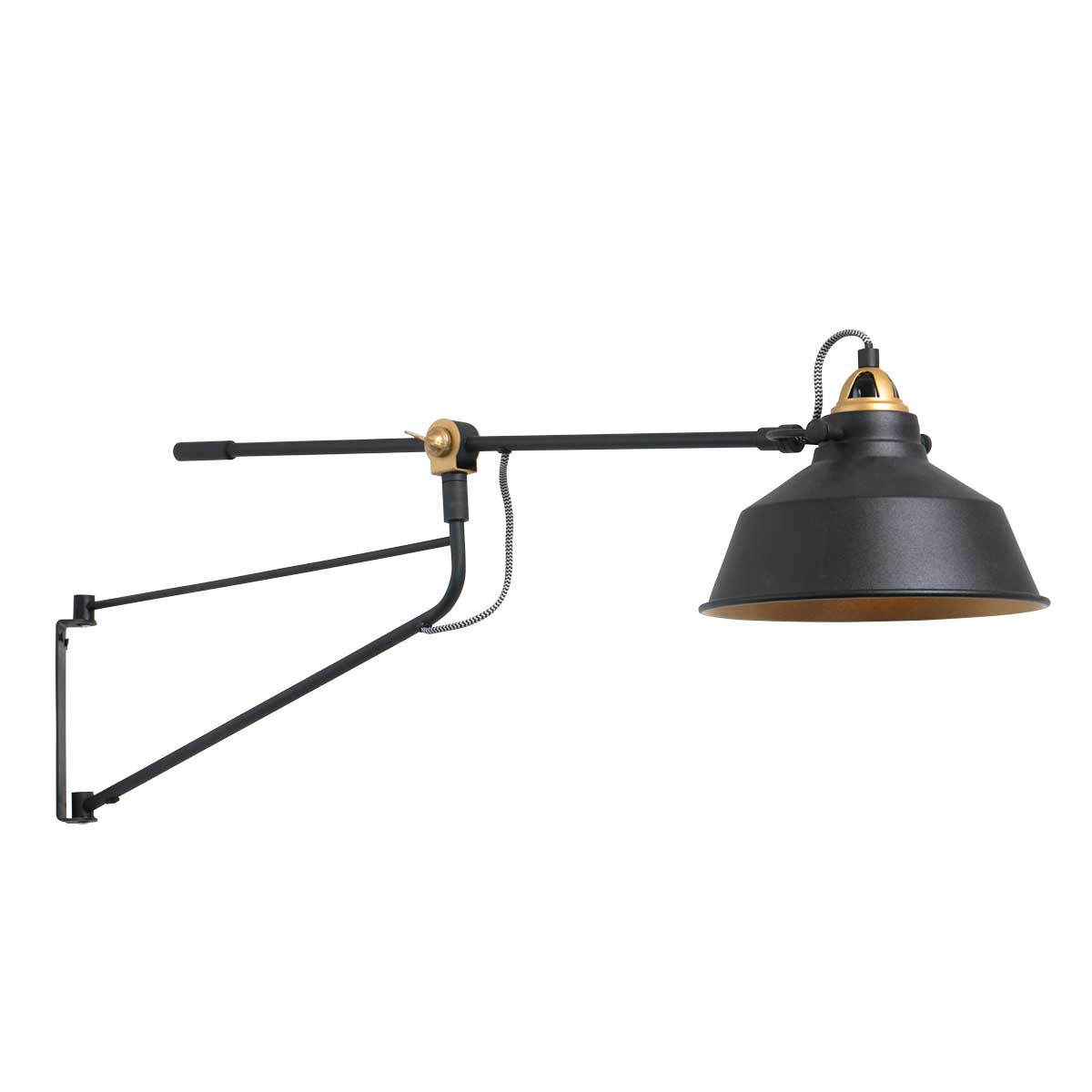 mexlite-wandlamp-nove-zwart-metaal-leeslamp-e27-3092zw-1