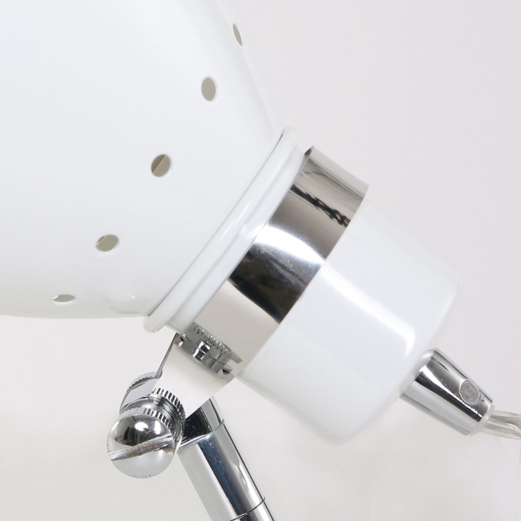 Verstellbare zwarte industriële knijpspot wandlamp Steinhauer Spring - Afbeelding 4