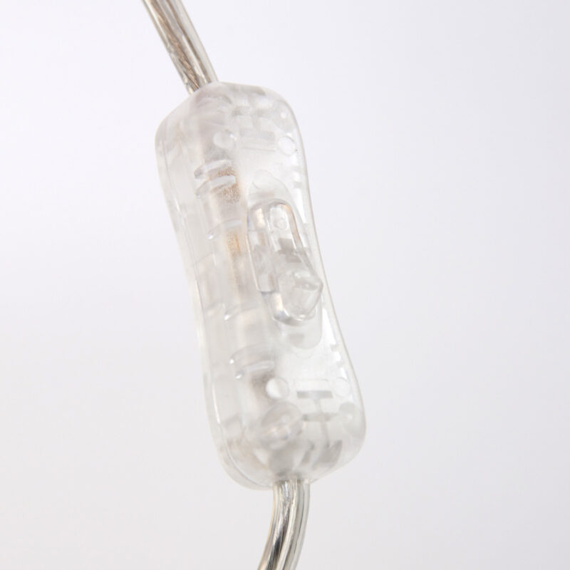 Verstellbare zwarte industriële knijpspot wandlamp Steinhauer Spring - Afbeelding 5