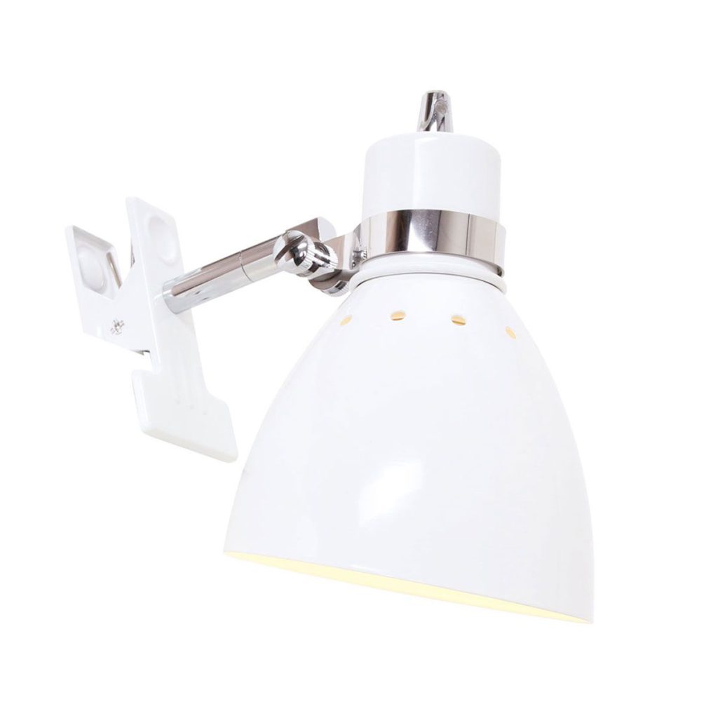 Verstellbare zwarte industriële knijpspot wandlamp Steinhauer Spring - Afbeelding 10