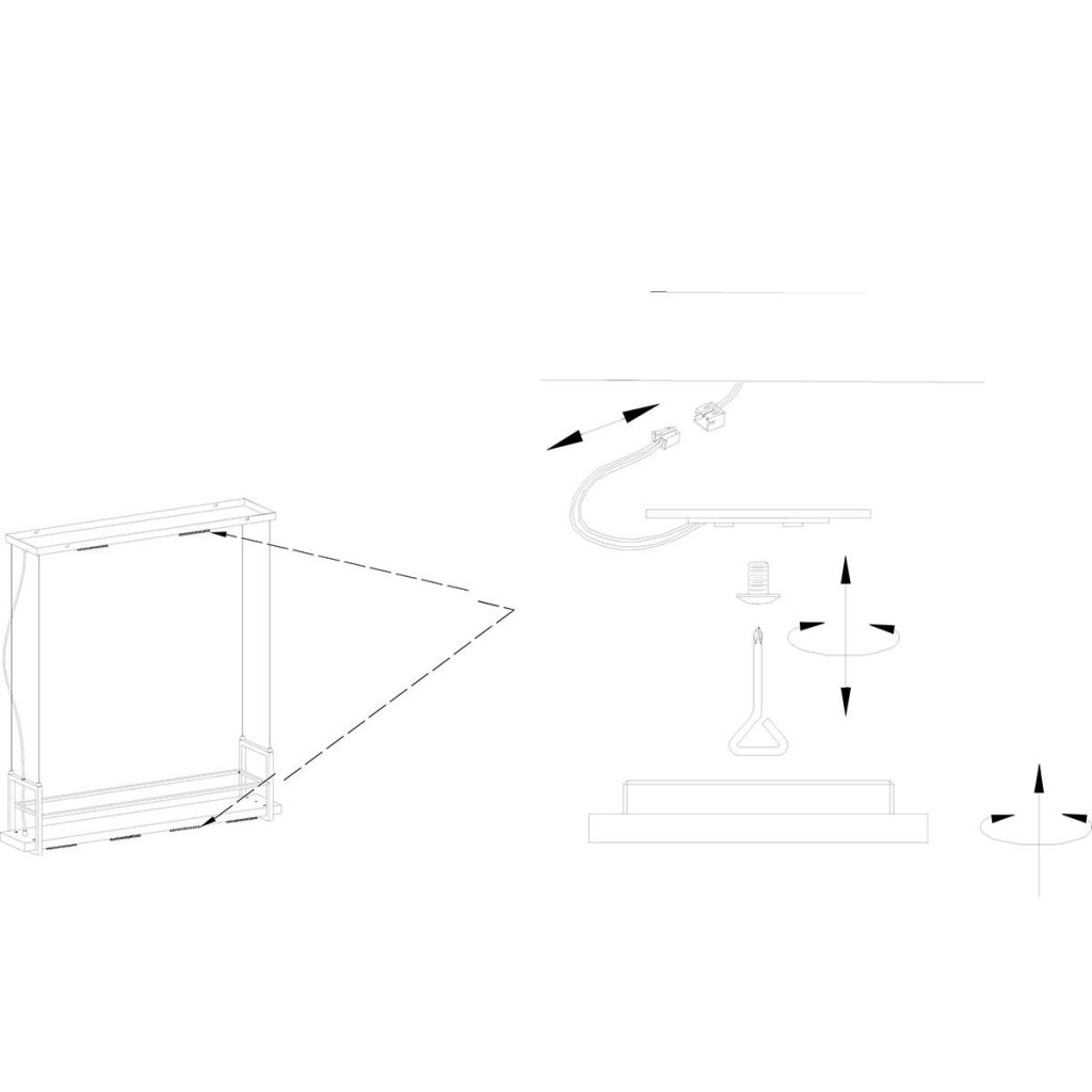 Zeslichts keuken frame hanglamp LED Steinhauer Tor - Afbeelding 19