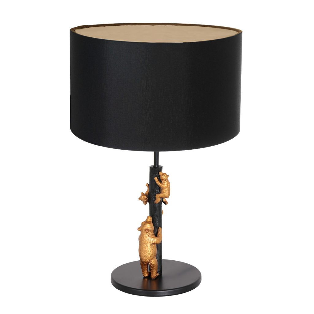 annelighting-tafellamp-animaux-zwart-metaalstof-ø20cm-e27-7203zw-1