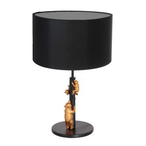 annelighting-tafellamp-animaux-zwart-metaalstof-ø20cm-e27-7203zw-1