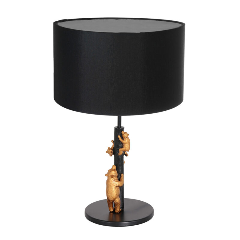 annelighting-tafellamp-animaux-zwart-metaalstof-ø20cm-e27-7203zw-1