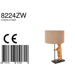 annelighting-tafellamp-animaux-zwart-linnenmetaal-ø30cm-e27-8224zw-1