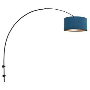 zwarte-boog-wandlamp-wandlamp-steinhauer-gramineus-blauw-en-zwart-8245zw-1