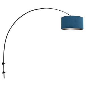 zwarte-boog-wandlamp-wandlamp-steinhauer-gramineus-blauw-en-zwart-8245zw