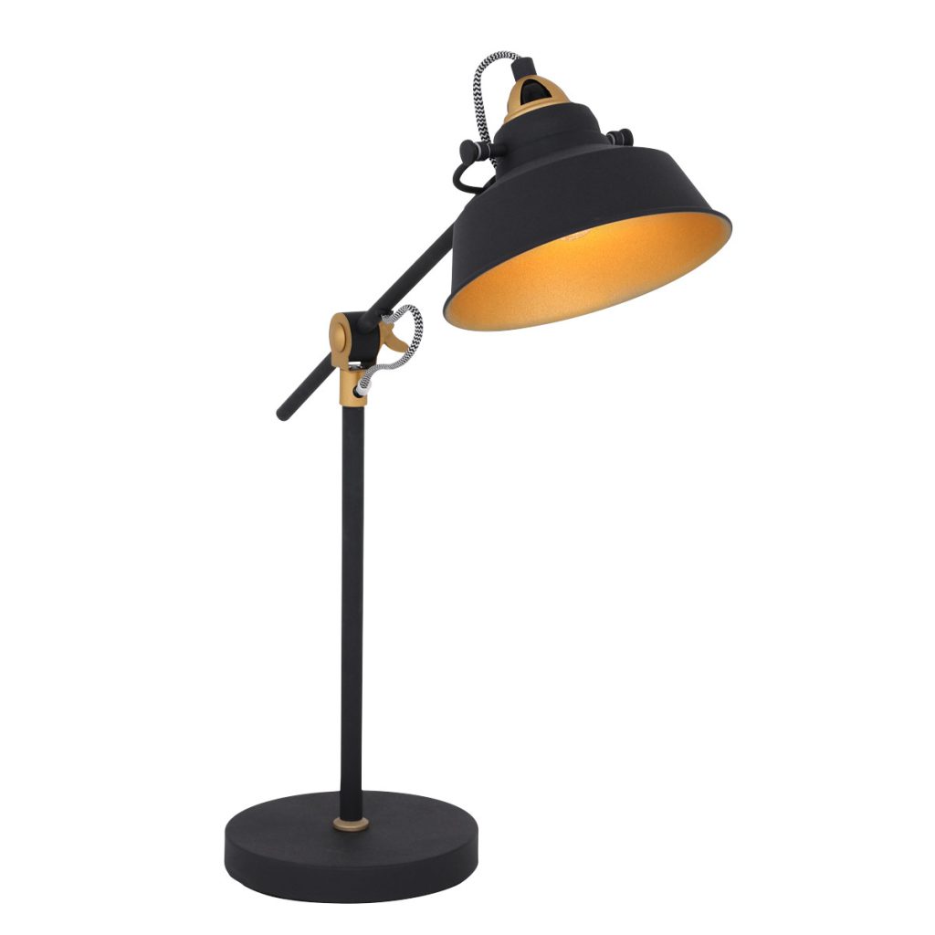 mexlite-tafellamp-nove-zwart-metaal-ø18cm-e27-1321zw-1