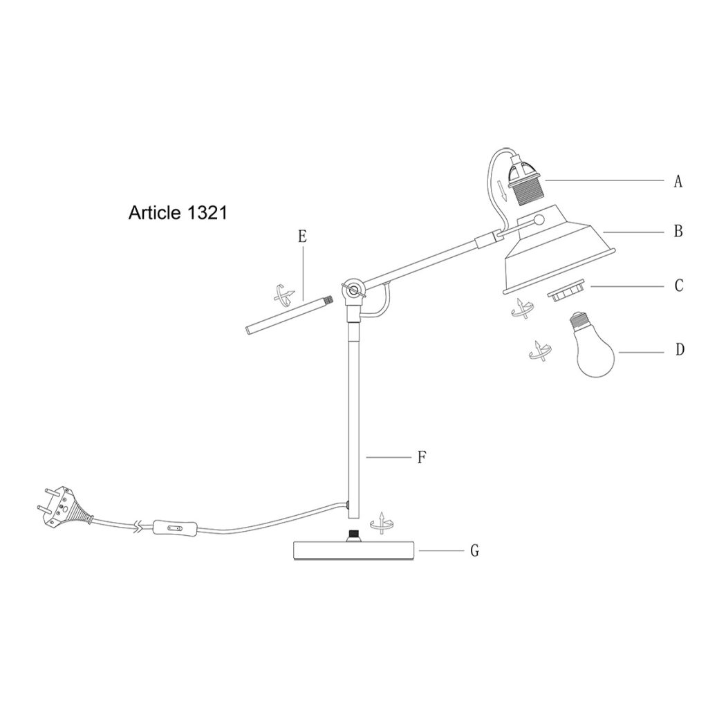 mexlite-tafellamp-nove-zwart-metaal-ø18cm-e27-1321zw-1