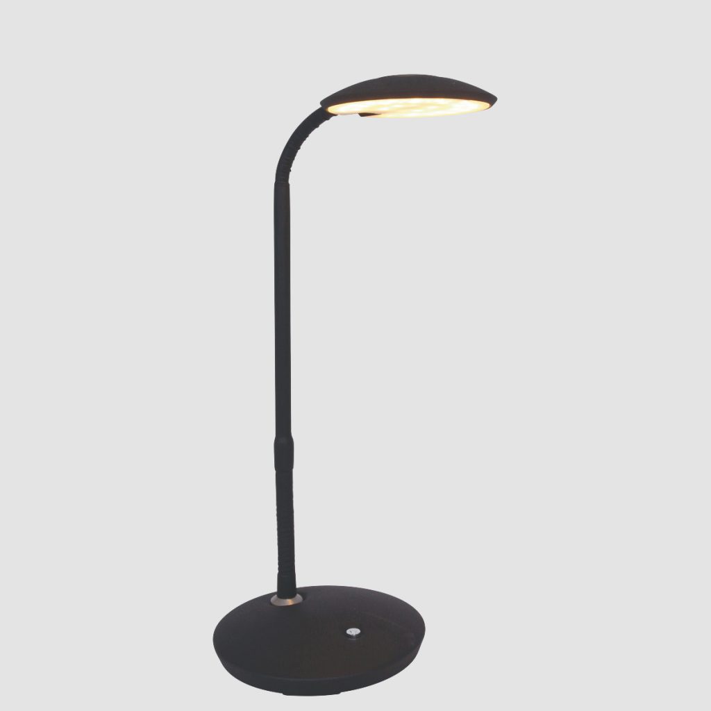 Zwarte design bureaulamp Steinhauer Zenith led - Afbeelding 13