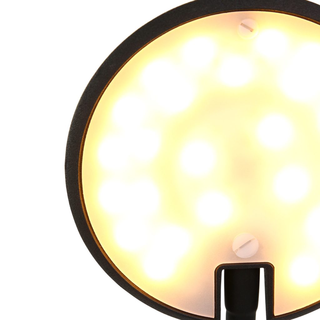 Zwarte design bureaulamp Steinhauer Zenith led - Afbeelding 5