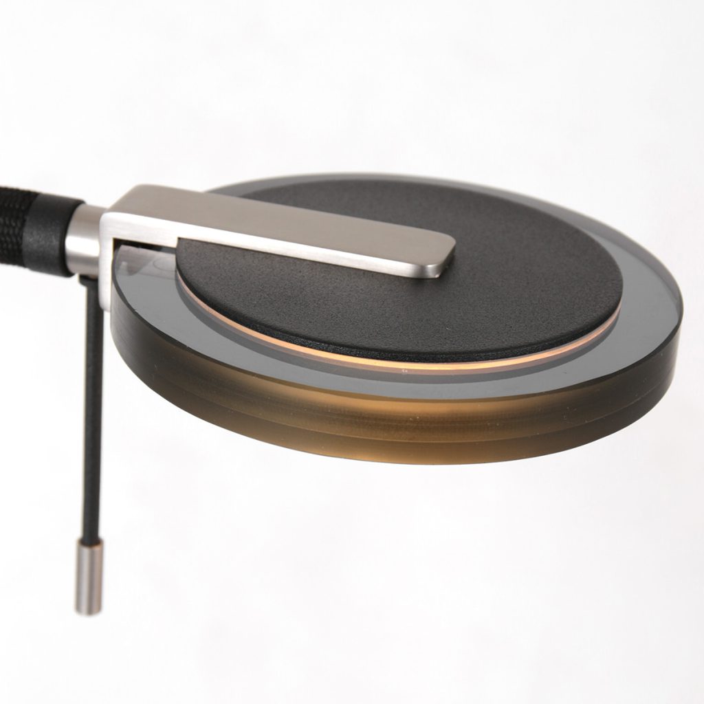 Zwarte design uplight met leeslicht Steinhauer Turound - Afbeelding 9