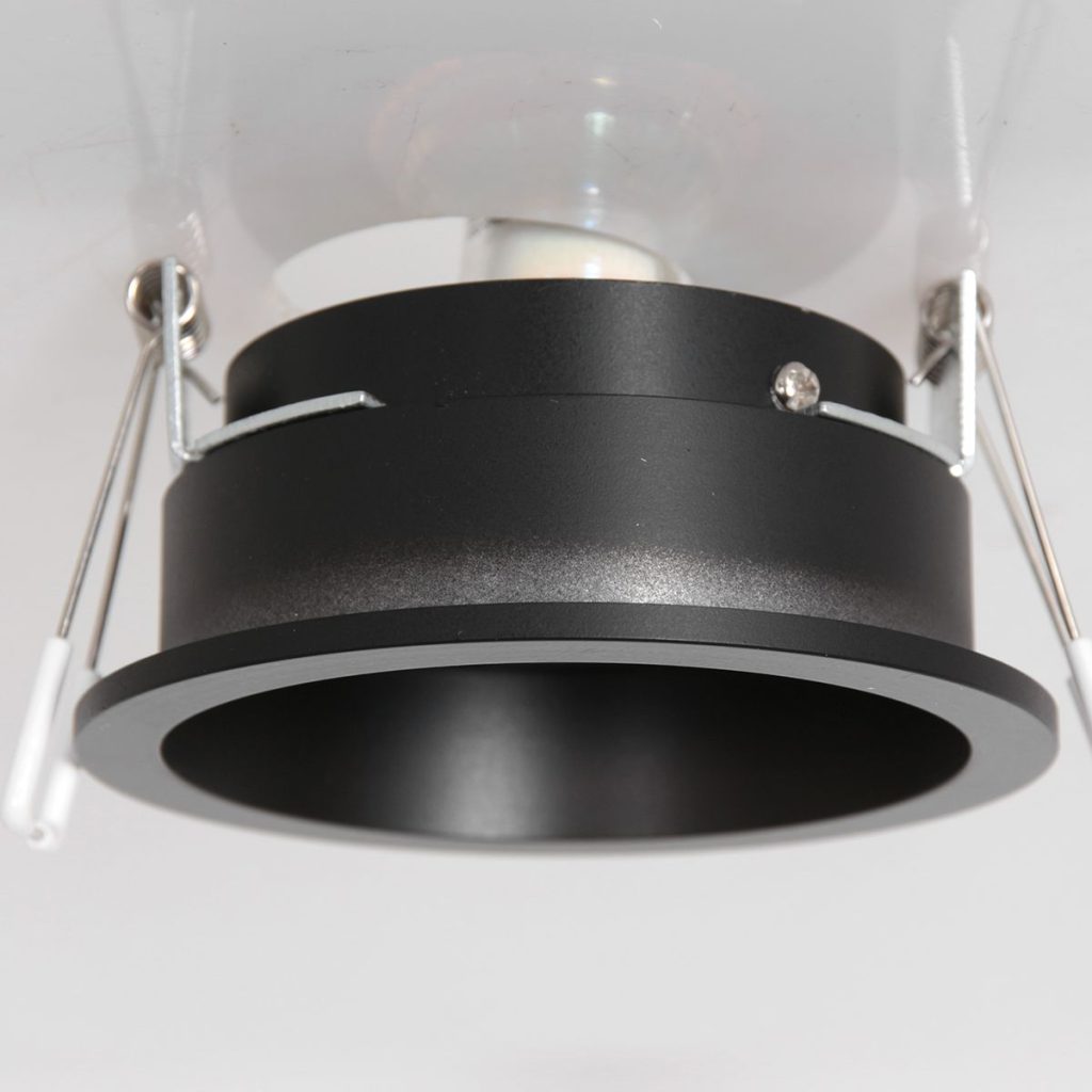 Moderne zwarte metalen spot Steinhauer Pelite spot - Afbeelding 12