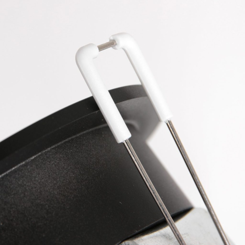 Moderne zwarte metalen spot Steinhauer Pelite spot - Afbeelding 5