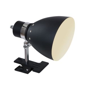 zwarte-klemlamp-met-kantelbare-spot-steinhauer-spring-6827zw